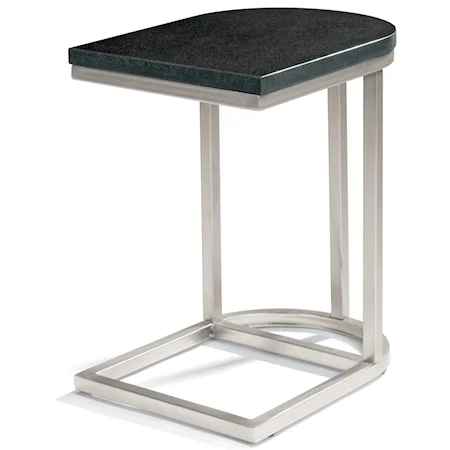 Accent Table with Granite Top